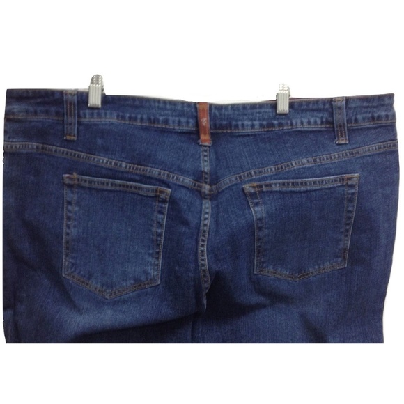 NWT Makers USA Womens Plus Size Rhinestone Stud Jeans NEW - Picture 3 of 3